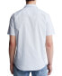 Фото #2 товара Men's Slim-Fit Stretch Stripe Button-Down Shirt