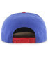 ფოტო #3 პროდუქტის Men's Royal, Red Philadelphia 76ers Two-Tone No Shot Captain Snapback Hat