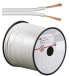 Фото #1 товара Wentronic Speaker Cable - white - OFC CU - 100 m spool - diameter 2 x 0.5 mm2 - Eca - Oxygen-Free Copper (OFC) - 100 m - White