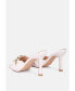 ფოტო #2 პროდუქტის Women's Mermaid Quilted Metallic Chain Embellished Sandals