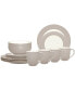 Фото #132 товара Colorwave Rim 16-Pc. Dinnerware Set, Service for 4