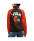 Women's Brown Cleveland Browns Showup Fashion Dolman Full-Zip Track Jacket