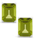 ფოტო #3 პროდუქტის Peridot (3-3/8 ct. t.w.) Stud Earrings in Sterling Silver