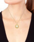 ფოტო #2 პროდუქტის EFFY® Freshwater Pearl (9-1/2mm) & Diamond Accent Solitaire 18" Pendant Necklace in 14k Gold