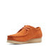 Фото #4 товара Clarks Wallabee 26173637 Mens Orange Oxfords & Lace Ups Casual Shoes