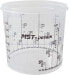 200 x Paint Mixing Cups 385 ml (0.385 L) I Disposable Mixing Cup Measuring Cup by MST Design I Mixing Paint and Varnish I Cup with Scale I Varnish Varnish