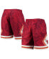 Фото #1 товара Men's Red Chicago Bulls Hardwood Classics Lunar New Year Swingman Shorts