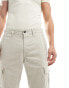 Фото #6 товара BOSS Orange Sisla5 cargo trousers in light beige