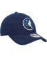 Фото #4 товара Men's Navy Minnesota Timberwolves Team 2.0 9TWENTY Adjustable Hat