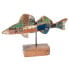 Фото #1 товара Декоративная фигура Calypso Рыба 51 x 11 x 28 cm Тик Разноцветный