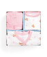 ფოტო #1 პროდუქტის Baby Girls Polo Bear Cotton 3-Piece Gift Set