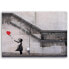 Bild Banksy Mädchen mit Ballon Graffiti