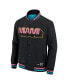 Men's Black Formula 1 Miami Grand Prix Full-Snap Jacket Черный, XL - фото #2