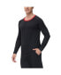 ფოტო #3 პროდუქტის Men's Moisture-Wicking contrast Crewneck Lounge T-Shirt