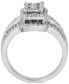 ფოტო #3 პროდუქტის Diamond Princess Engagement Ring (1 ct. t.w.) in 14k White Gold