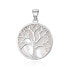 Фото #1 товара Silver pendant with mother-of-pearl Tree of Life AGH528