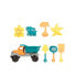 Фото #1 товара Пляжный грузовик с пляжными игрушками от Color Baby 40 см