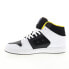 Фото #5 товара DC Manteca 4 HI ADYS100743-BHU Mens White Skate Inspired Sneakers Shoes