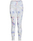 ფოტო #7 პროდუქტის Big Girls Detached-Waistband 3-Stripe Printed Leggings