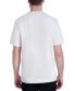 Men's Slim-Fit Fringe-Trimmed Logo Graphic T-Shirt