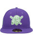 Men's Purple Pittsburgh Pirates Lime Side Patch 59FIFTY Fitted Hat