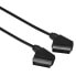 Фото #1 товара Hama 00205081 - 1.5 m - SCART (21-pin) - SCART (21-pin) - Male - Male - Black