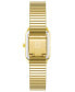 ფოტო #3 პროდუქტის Women's Octagon Gold-Tone Stainless Steel Watch, 35mm