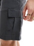 Фото #5 товара New Look cargo swim short in dark grey