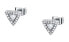 Фото #1 товара Trilliant SAWY05 matching steel earrings