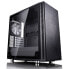 Фото #1 товара Fractal Design Define Mini C Tempered Glass Micro-ATX-Gehäuse - schwarz