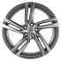 GMP Arcan anthracite polished 7.5x17 ET45 - LK5/108 ML63.4