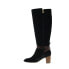 Фото #5 товара Clarks Spiced Flame 26127277 Womens Black Leather Zipper Over The Knee Boots 9.5