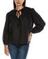 Фото #1 товара Derek Lam 10 Crosby Austin Top Women's Black 0