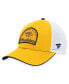 ფოტო #1 პროდუქტის Men's Gold, White Nashville Predators Fundamental Adjustable Hat