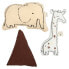 BIMBIDREAMS Giraffe Set 3 Shapes Cushion