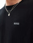 BOSS Orange Coral logo t-shirt in black