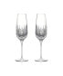 Фото #2 товара Lismore Diamond Essence Flute 10.5oz, Set of 2