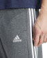Фото #7 товара Men's Essentials 3-Stripes Fleece Track Pants