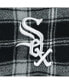 Фото #5 товара Men's Black, Gray Chicago White Sox Ledger Flannel Boxers