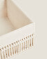 Фото #10 товара Корзина с хлопковым покрытием ZARAHOME Cotton Lined Baskets