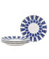 Фото #1 товара Sandefjord Set Of 4 Coupe Salad Plates 8-1/4"