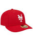 Фото #5 товара Men's Scarlet New York Mets Low Profile 59FIFTY Fitted Hat