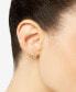 ფოტო #2 პროდუქტის Diamond Butterfly Wing Stud Earrings (1/20 ct. t.w.) in 14k Gold, Created for Macy's