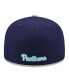Фото #3 товара Men's Navy, Light Blue Pitt Panthers 59FIFTY Fitted Hat