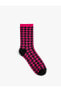 Фото #1 товара Kazayağı Desenli Soket Çorap