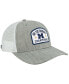 Фото #1 товара Men's Heather Gray Michigan Wolverines 2023 Big Ten Football Conference Champions Adjustable Trucker Hat