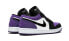 Фото #6 товара Кроссовки Nike Air Jordan 1 Low Court Purple (Белый, Фиолетовый, Черный)