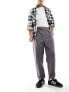 Фото #1 товара G-Star pleated chino relaxed fit trousers in grey