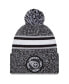 ფოტო #1 პროდუქტის Men's Heather Black Tennessee Titans 2023 Inspire Change Cuffed Knit Hat with Pom