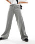 Фото #1 товара Stradivarius tailored pull on trouser in khaki